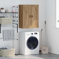 vidaXL Väggskåp Artisan Ek 69,5 x 34 x 90 cm Konstruerat trä