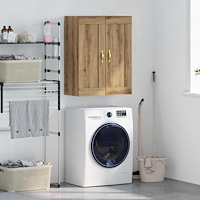 vidaXL Väggskåp Artisan Ek 69,5 x 34 x 90 cm Konstruerat trä