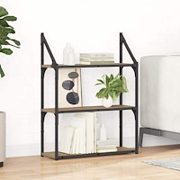 vidaXL Vägg hylla Artisan Ek 60 x 21 x 78,5 cm Konstruerat trä