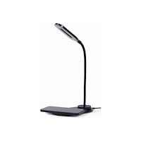 Gembird Gembird TA-WPC10-LED-01 - desk lamp with wireless charger - LED - 15.3 W - svalt vitt/varmt vitt/naturligt vitt ljus - 2...