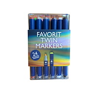 Legind Favorit Twin Markers, Dubbel 2-i-1-markör
