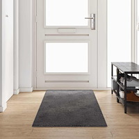 vidaXL Matta-runner Grå 80 x 300 cm 100% Polypropen Tuft