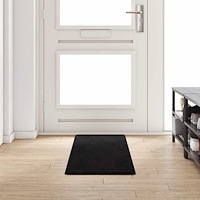 vidaXL Matta-runner Svart 50 x 200 cm 100% Polypropen Tuft