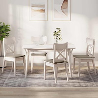 vidaXL Sittkuddar 4 pcs Taupe 40 x 40 x 3 cm Mikrofiber Tyg