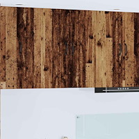 vidaXL Köksskåp med hylla Gammalt trä 60 x 31 x 80 cm Konstruerat trä