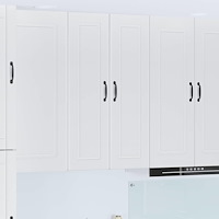 vidaXL Köksskåp Högblanka vita 30 x 31 x 100 cm Konstruerat trä