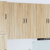 vidaXL Väggskåp för kök Sonoma-ek 40 x 31 x 100 cm Konstruerat trä