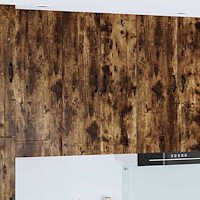 vidaXL Väggskåp för kök Rökt ek 60 x 31 x 100 cm Konstruerat trä