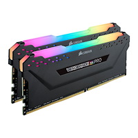 Corsair CORSAIR Vengeance RGB PRO - DDR4 - sats - 32 GB: 2 x 16 GB - DIMM 288-pin - 3200 MHz / PC4-25600 - ej buffrad