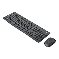 Logitech Logitech MK295 Silent - sats med tangentbord och mus - spansk - grafit Inmatningsenhet