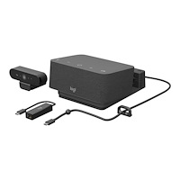 Logitech Logitech Logi Dock Focus Room Kit - paket för videokonferens