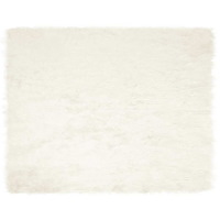 vidaXL Fusk Skinnmatta Tafalla Vit 200 x 280 cm Polyester