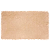 vidaXL Fusk Skinnmatta Tafalla Beige 100 x 200 cm Polyester