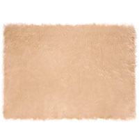 vidaXL Fusk Skinnmatta Tafalla Beige 120 x 170 cm Polyester