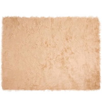 vidaXL Fusk Skinnmatta Tafalla Beige 240 x 340 cm Polyester
