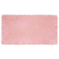 vidaXL Fusk Skinnmatta Tafalla Rosa 80 x 150 cm Polyester