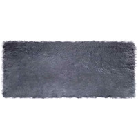 vidaXL Fusk Skinnmatta Tafalla Antracit 80 x 200 cm Polyester