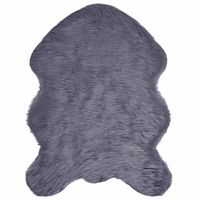 vidaXL Fusk Skinnmatta Tafalla Antracit 80 x 120 cm Polyester