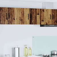 vidaXL Köksskåp med hylla Gammalt trä 30 x 31 x 40 cm Konstruerat trä