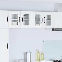 vidaXL Köksskåp 2 pcs Högblanka vita 60 x 31 x 40 cm Konstruerat trä