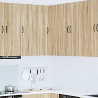vidaXL Väggskåp för kök Sonoma-ek 57 x 57 x 100 cm Konstruerat trä