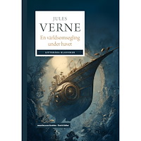 Jules Verne En världsomsegling under havet (bok, danskt band)