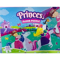 66 Books Ltd Floor Puzzle 45pc: Princess