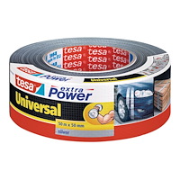 Beiersdorf Tesa extra Power Universal vävtejp - 50 mm x 50 m - grå