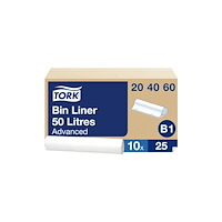 TORK Tork - sopkorgsinsats - 50 L - plast - transparent - paket med 25