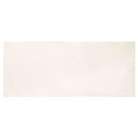 vidaXL Fusk-kaninpälsmatta Olite Vit 80 x 200 cm Polyester