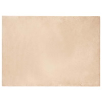 vidaXL Fusk-kaninpälsmatta Olite Beige 200 x 280 cm Polyester