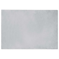 vidaXL Fusk-kaninpälsmatta Olite Grå 140 x 200 cm Polyester