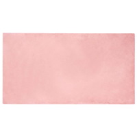 vidaXL Fusk-kaninpälsmatta Olite Rosa 80 x 150 cm Polyester
