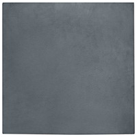 vidaXL Fusk-kaninpälsmatta Olite Antracit 120 x 120 cm Polyester