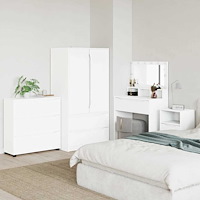 vidaXL Förvaringsskåp Högblanka vita 80 x 48 x 57 cm Konstruerat trä