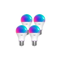 Yeelight Yeelight - LED-glödlampa - E27 - 8 W - 16 miljoner färger - 2700-6500 K (paket om 4)