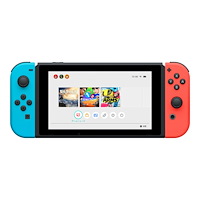 Nintendo Nintendo Switch with Neon Blue and Neon Red Joy-Con - Spelkonsol - svart, neonröd, neonblå