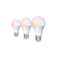 Philips Philips Hue White and Color Ambiance 800 - LED - E27 - 8 W - 2200-6500 K (paket om 3)