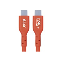 Club-3d Club 3D - USB typ C-kabel - 24 pin USB-C till 24 pin USB-C - 3 m