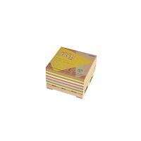 Stick´n´Find Stick'N Notiskube 400b 76x76, Kraft 5 färger/pallett botten7...