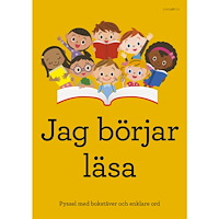 Sten Johnson Jag börjar läsa : pyssel med bokstäver och enklare ord (häftad)