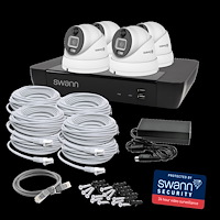 Swann 4K Master Series NVR Dome Camera 1TB 4 x Dome Cams