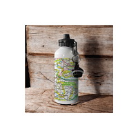 The Sugar Shed OS Map 600ml Metal Water Bottle - The Broads