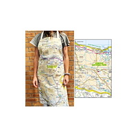 The Sugar Shed OS Map Adult Apron - Exmoor National Park