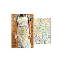 The Sugar Shed OS Map Adult Apron - Loch Lomond and The Trossachs National Park
