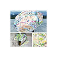 The Sugar Shed OS Map Premium Umbrella - Brecon Beacons National Park