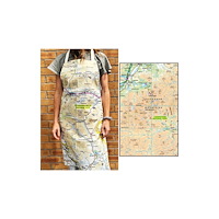 The Sugar Shed OS Map Adult Apron - Cairngorms National Park