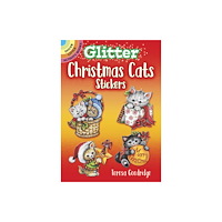 Dover publications inc. Glitter Christmas Cats Stickers (häftad, eng)