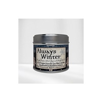 THE CANDLE ROOMS Always Winter- Scented Soy Candle- Frozen Cassis, Mint Leaf and Sleigh Bells