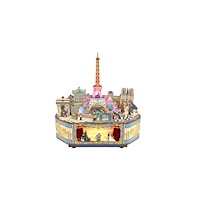 Tonecheer Romantic Paris -  3D Puzzle Music Box (häftad, eng)